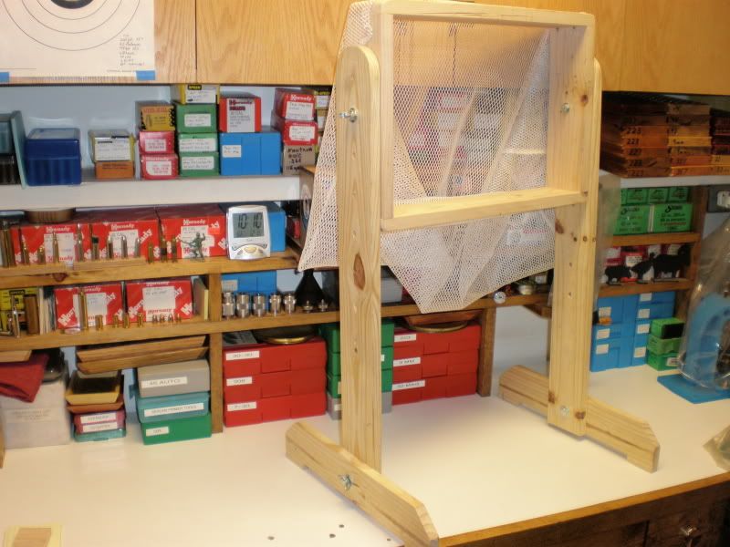 Home made brass catcher